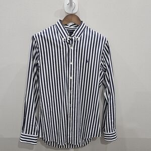 Polo Ralph Lauren Mens Striped Oxford Shirt - Size 15.5